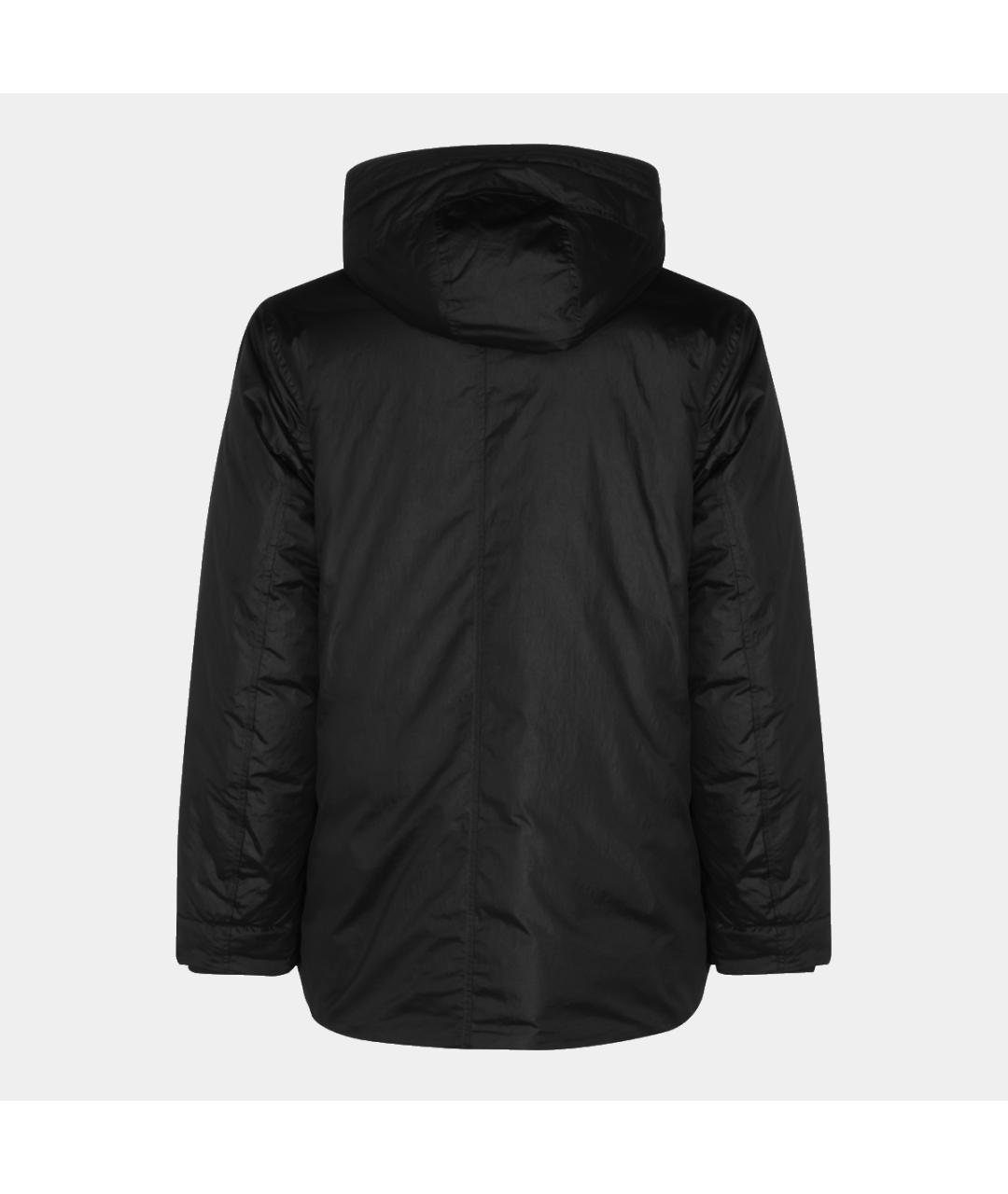 STONE ISLAND Черная полиамидовая куртка, фото 2