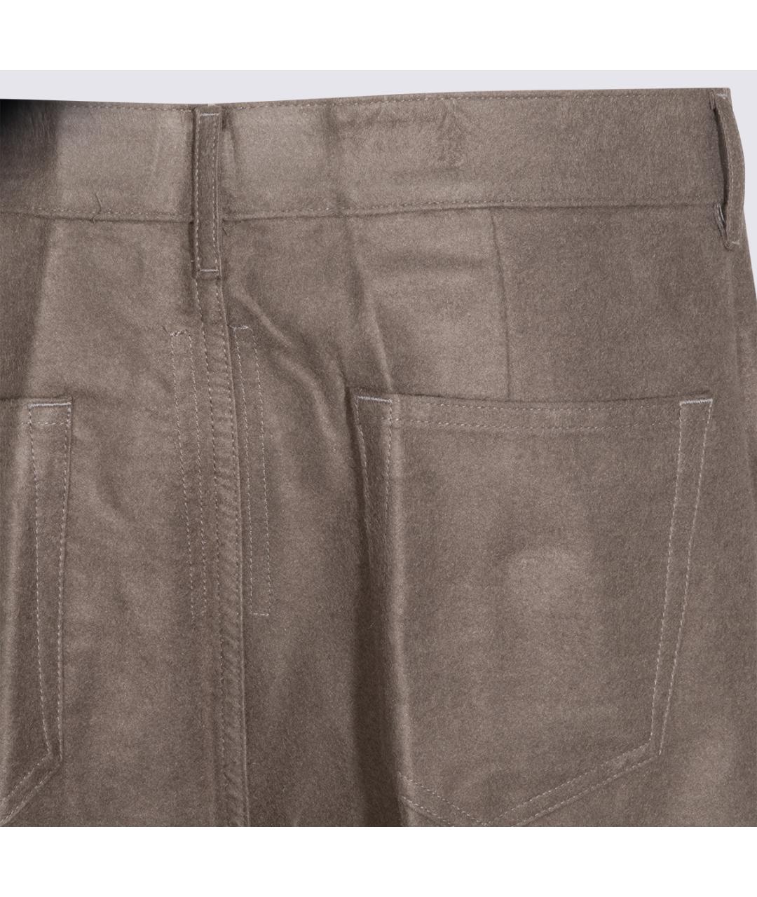 RICK OWENS Хлопковые повседневные брюки, фото 4