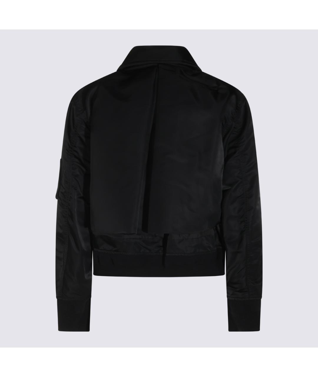 SACAI Черная нейлоновая куртка, фото 2