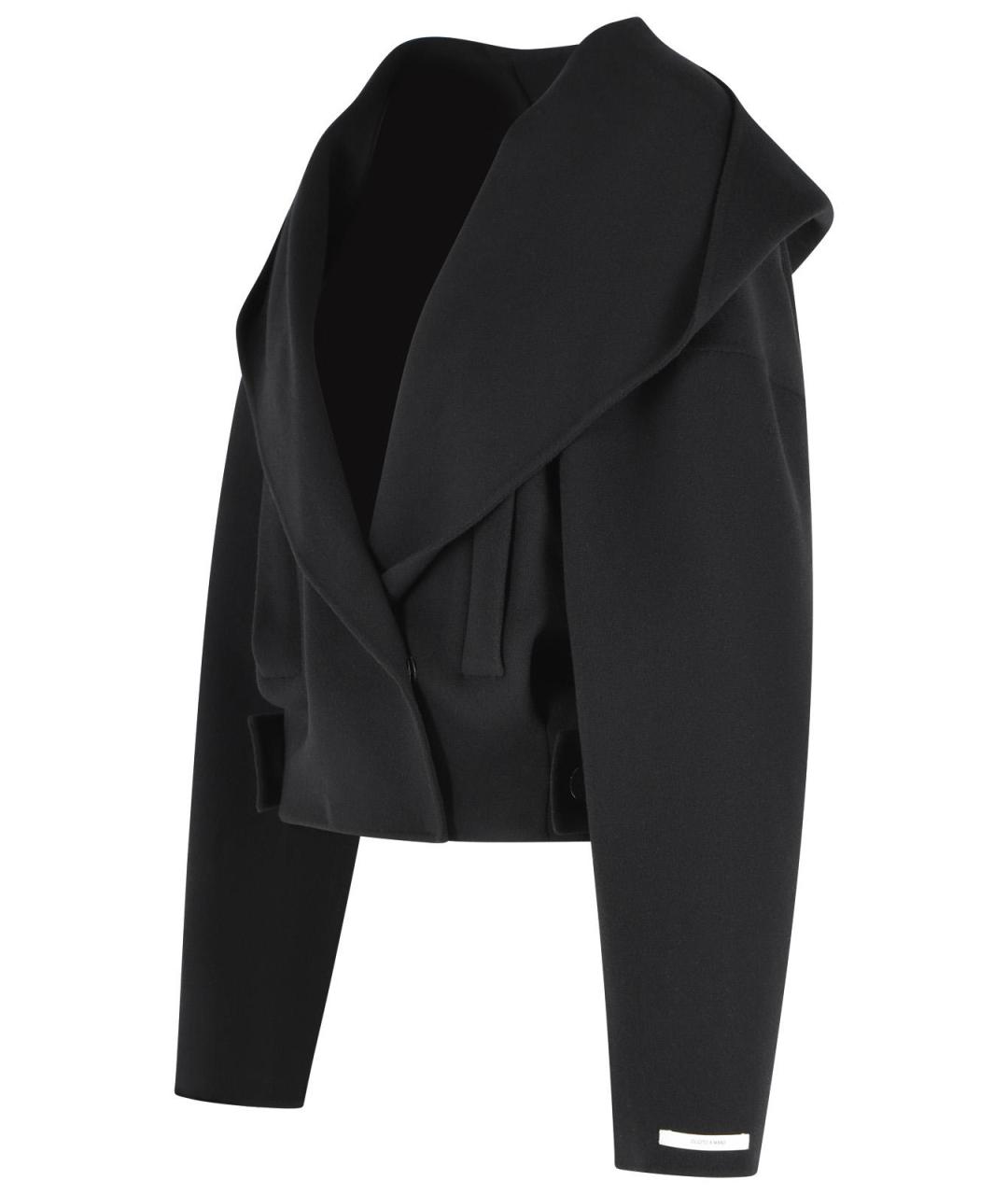 SPORTMAX Черная шерстяная куртка, фото 2