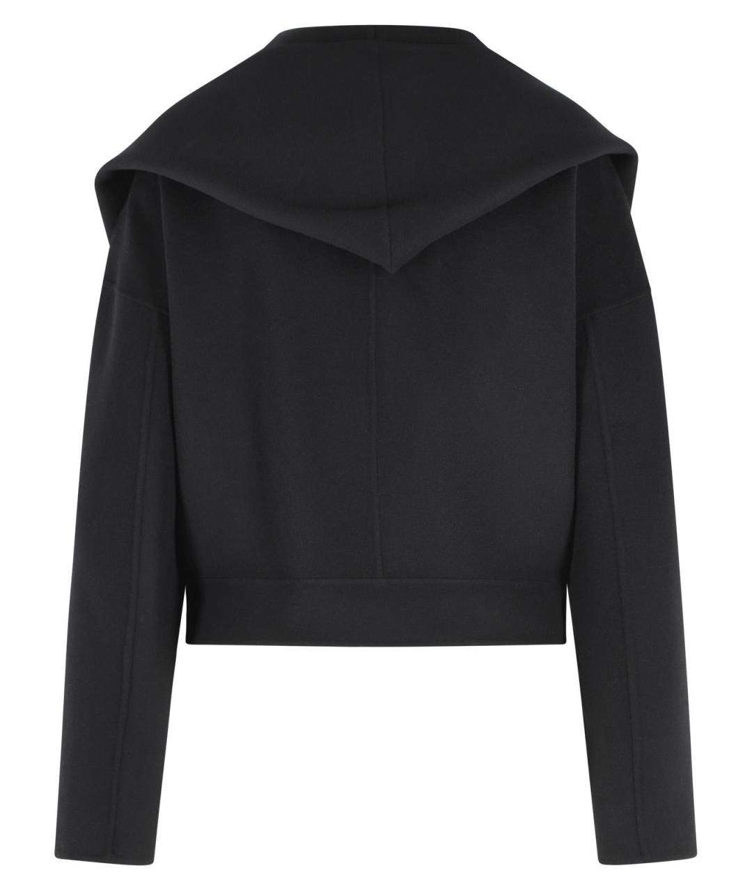 SPORTMAX Черная шерстяная куртка, фото 3