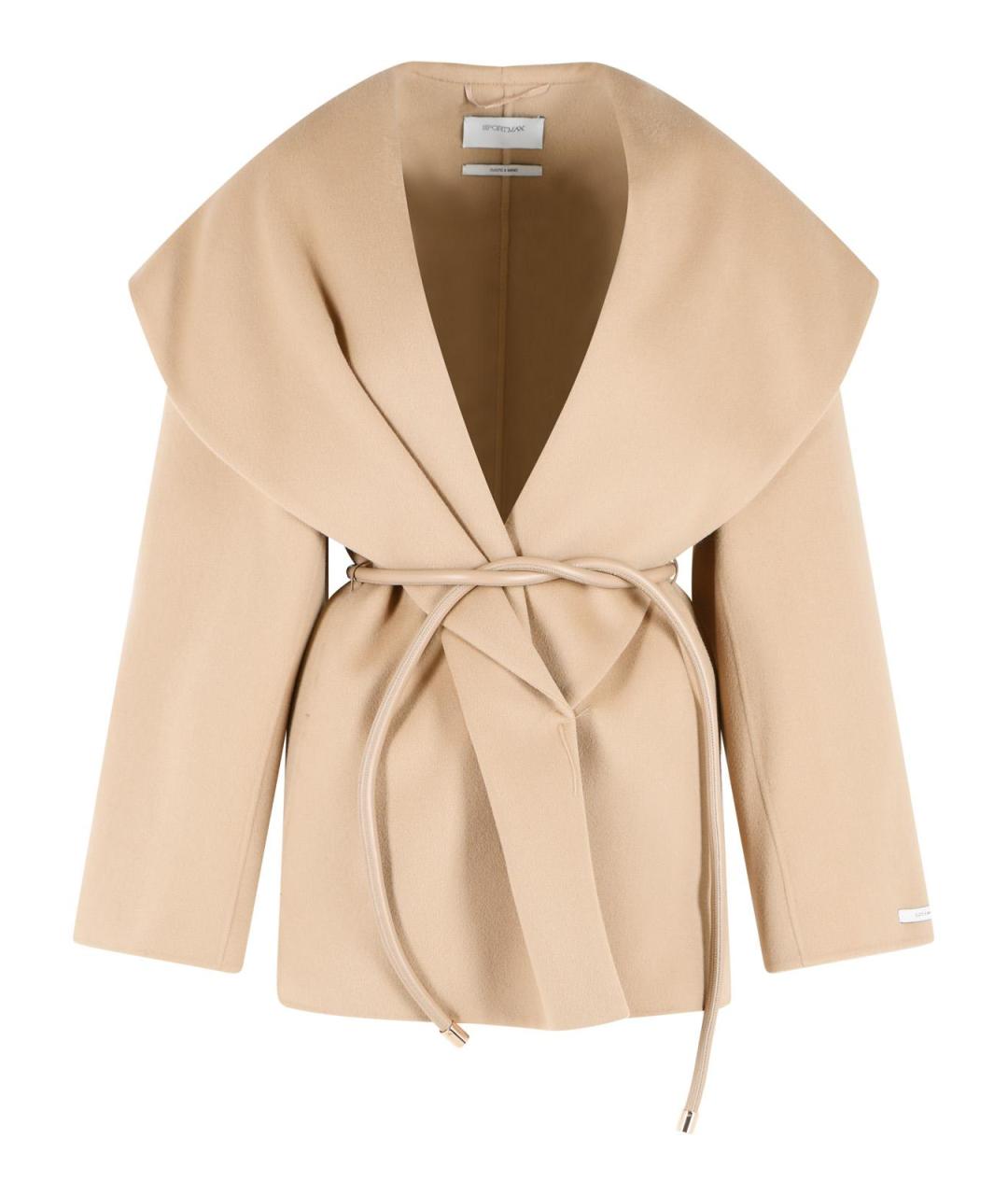 SPORTMAX Коричневая шерстяная куртка, фото 1