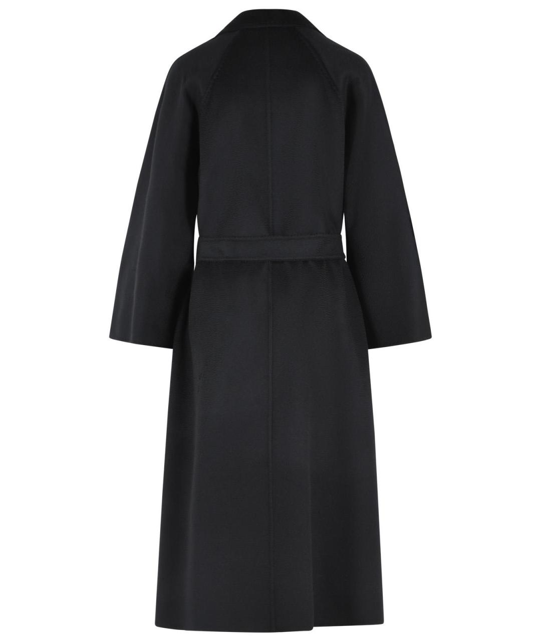 MAX MARA Черное кашемировое пальто, фото 3