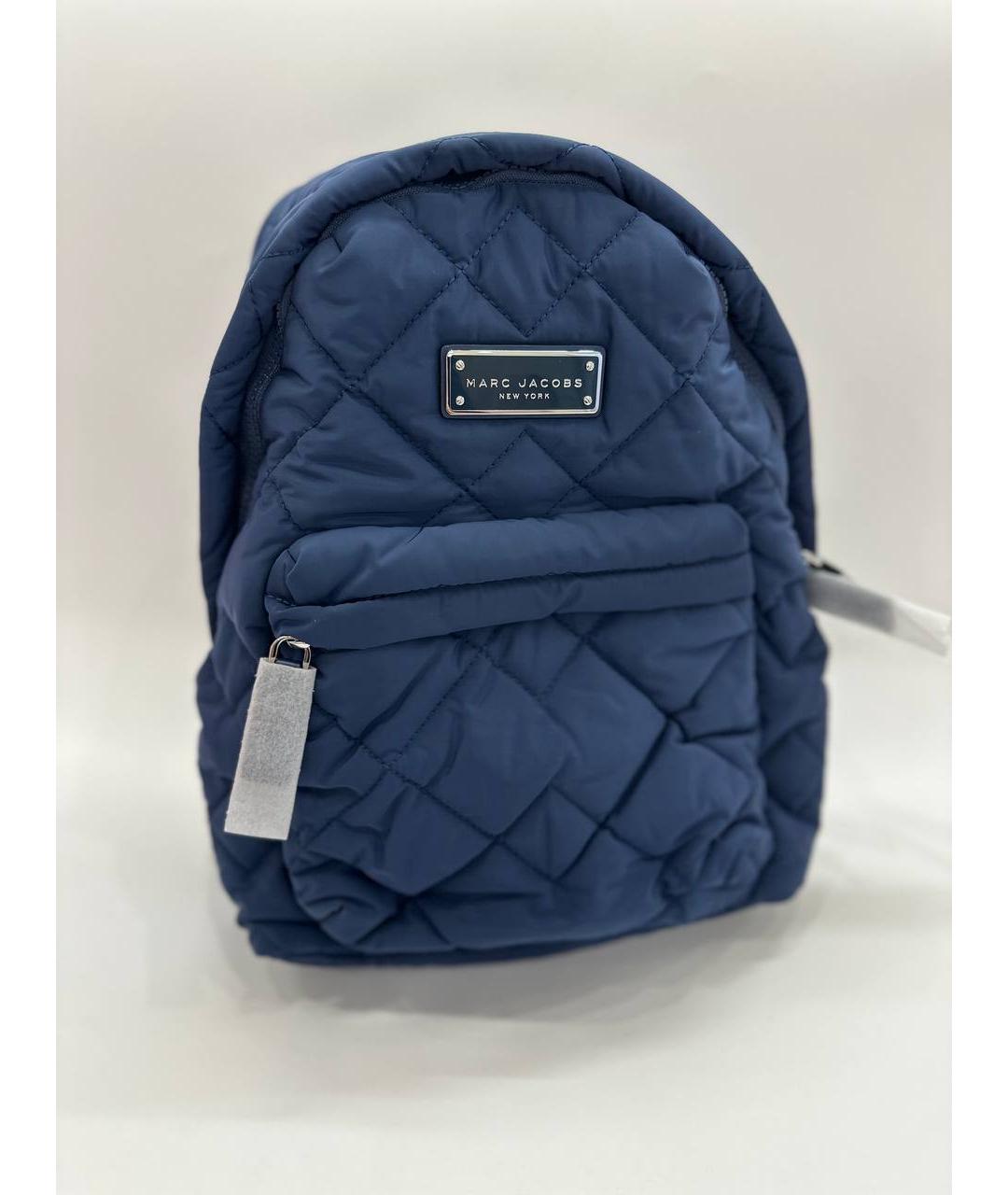 MARC JACOBS Темно-синий нейлоновый рюкзак, фото 4