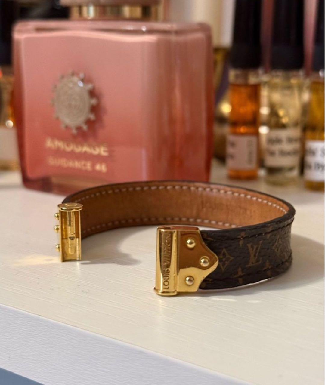 LOUIS VUITTON Коричневый браслет, фото 2