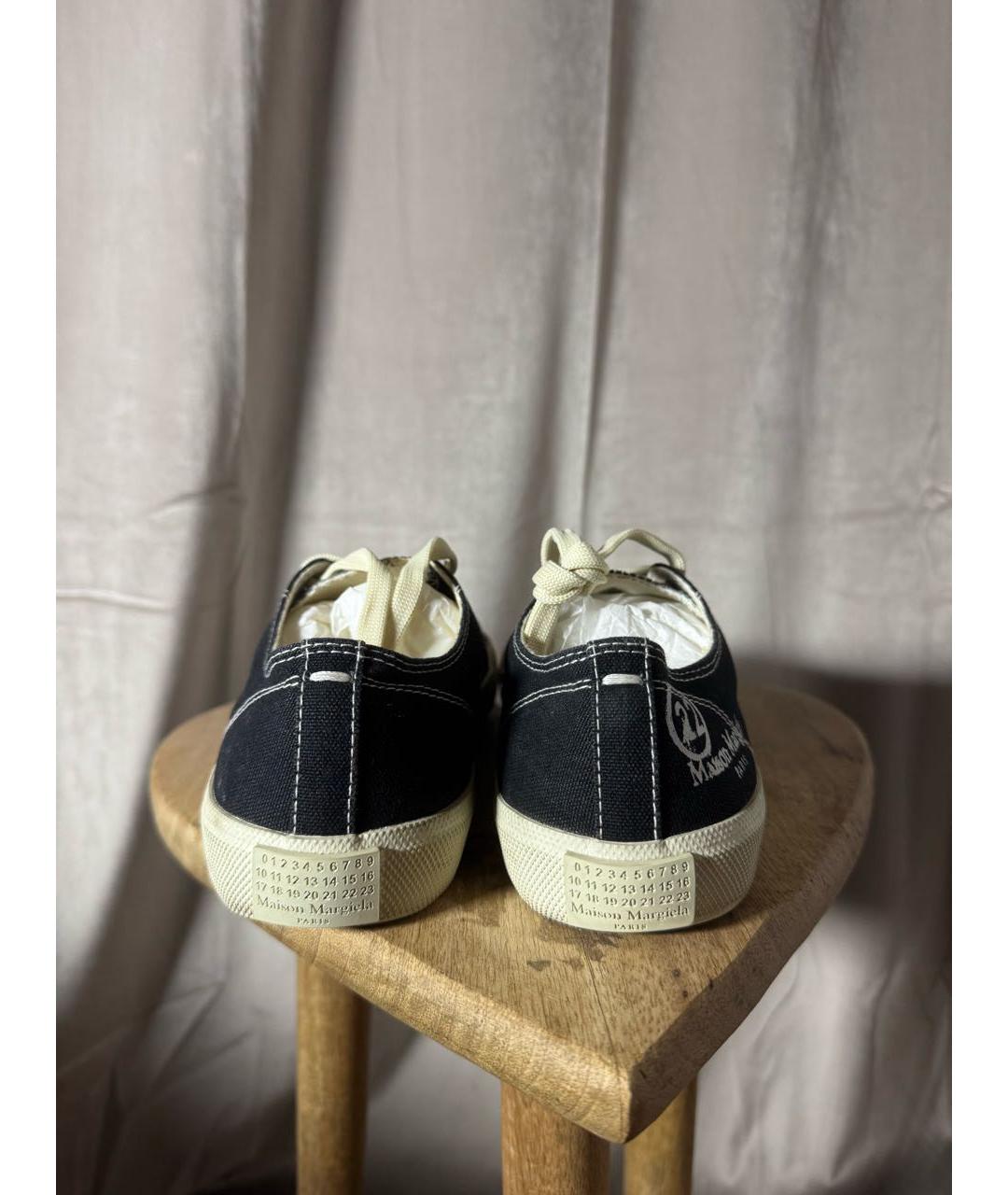 MAISON MARGIELA Черные кеды, фото 3