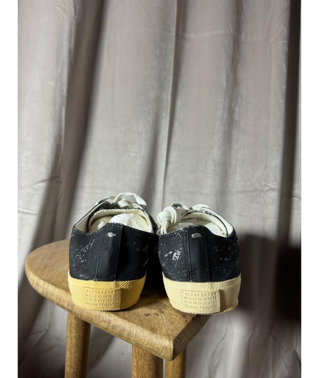 MAISON MARGIELA Черные кеды, фото 3