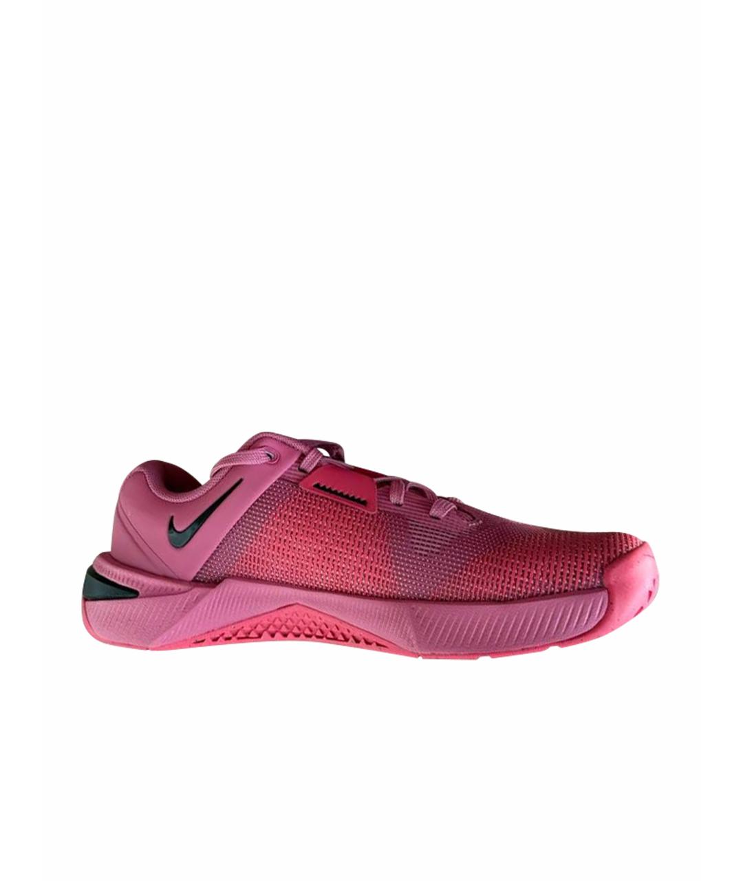 NIKE Розовые текстильные кроссовки, фото 1
