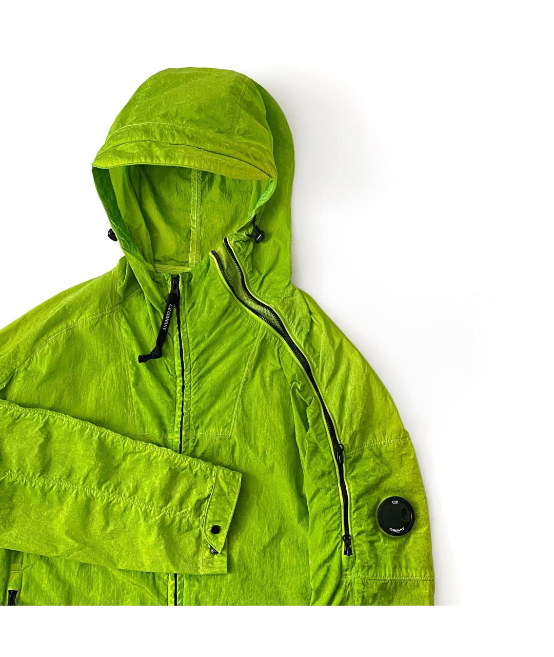 CP COMPANY Салатовая нейлоновая куртка, фото 3