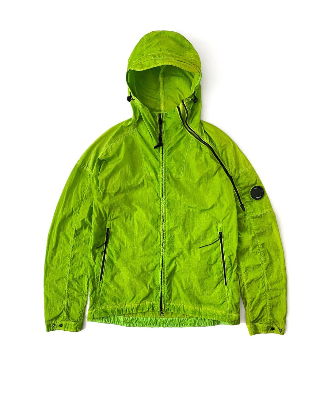 CP COMPANY Салатовая нейлоновая куртка, фото 1