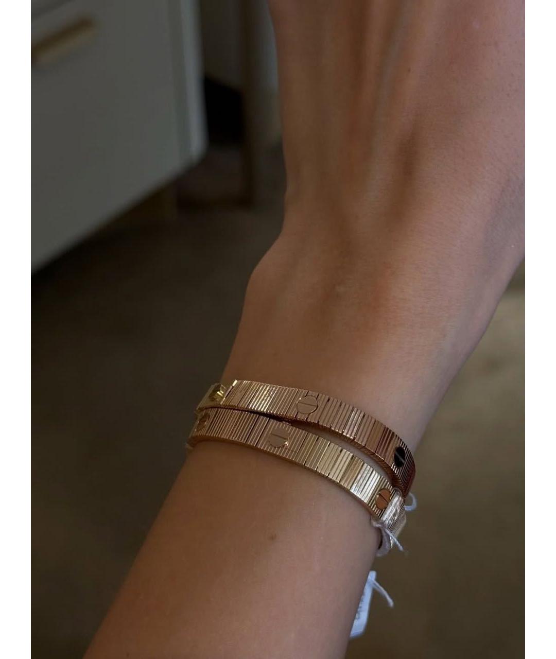 CARTIER Розовый браслет из розового золота, фото 2