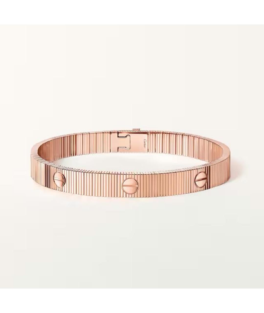 CARTIER Розовый браслет из розового золота, фото 4