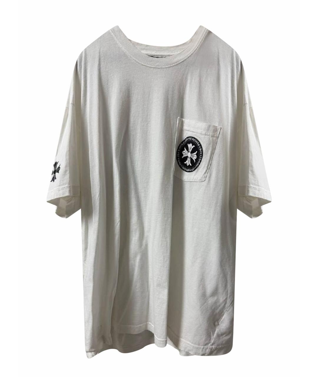 CHROME HEARTS Белая футболка, фото 1