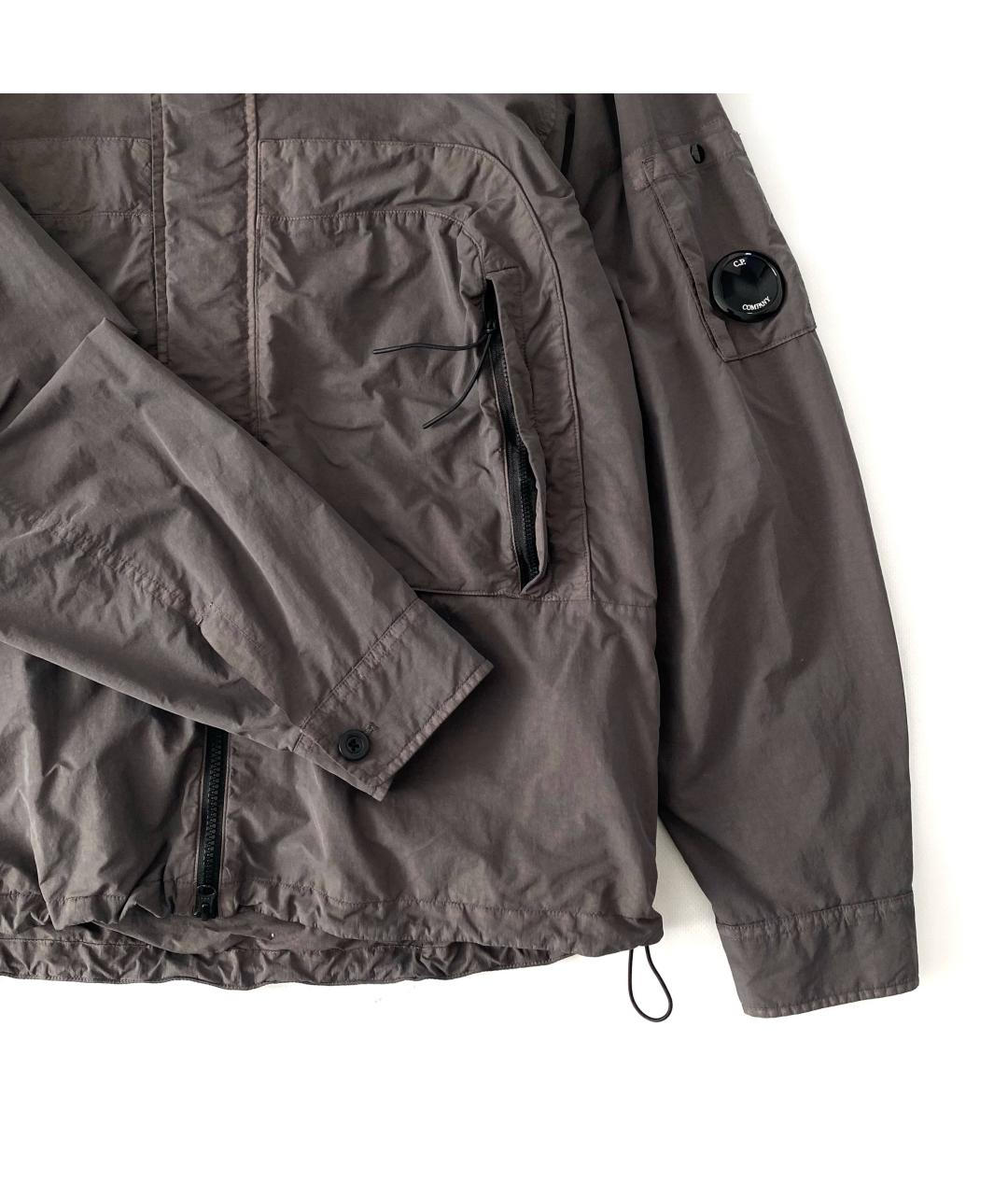 CP COMPANY Серая нейлоновая куртка, фото 7