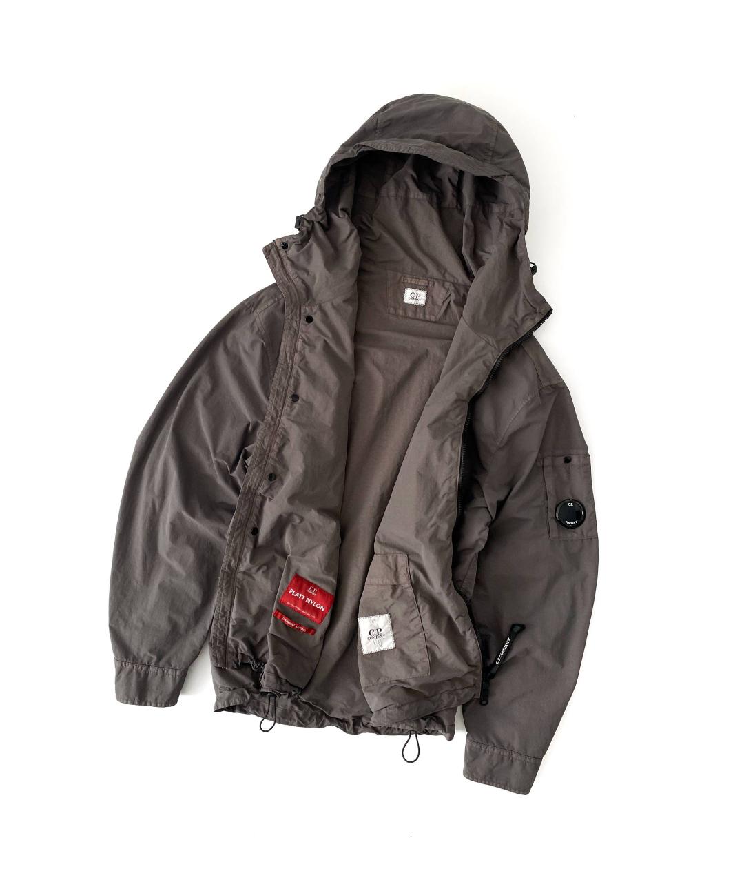 CP COMPANY Серая нейлоновая куртка, фото 2