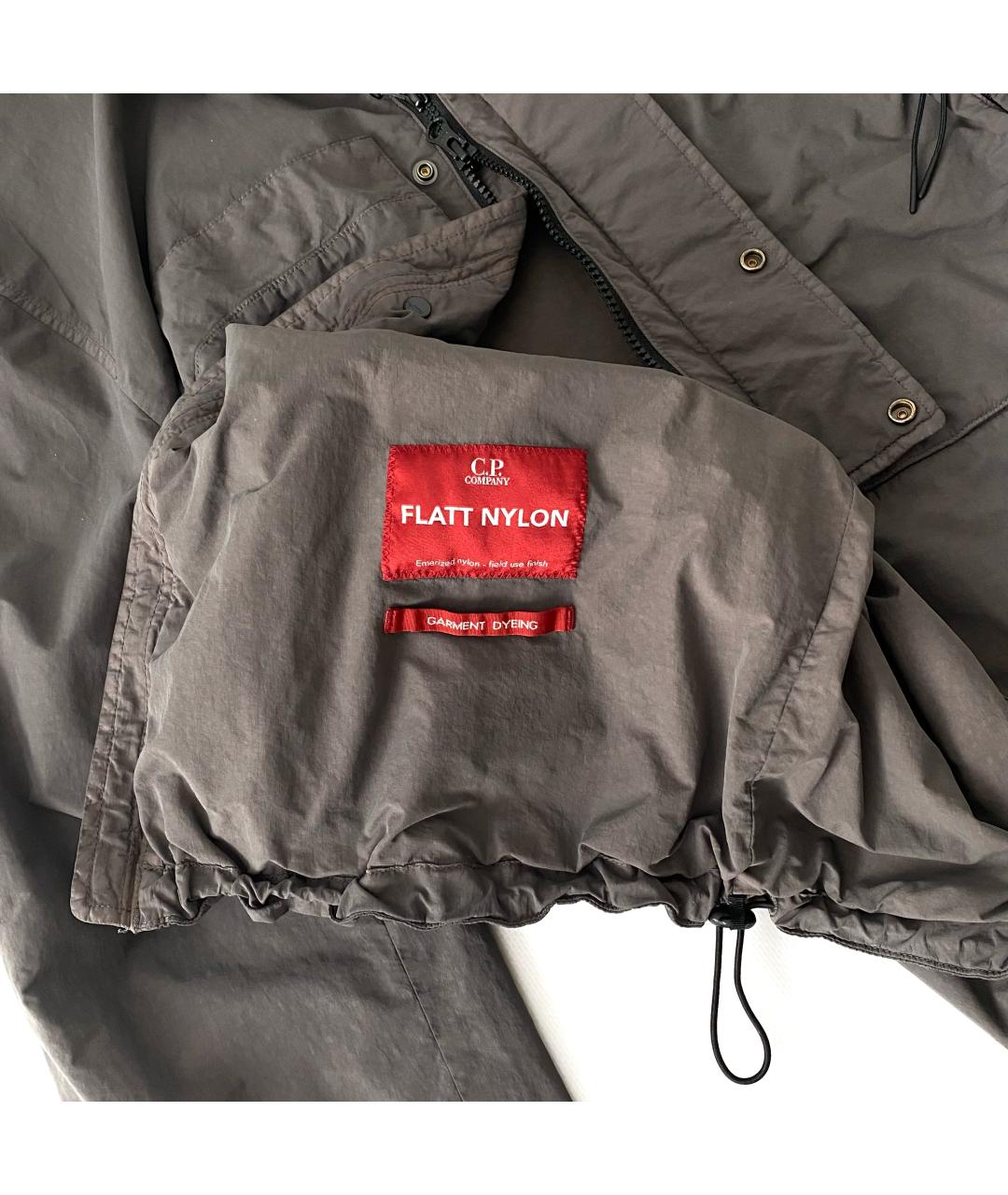 CP COMPANY Серая нейлоновая куртка, фото 6