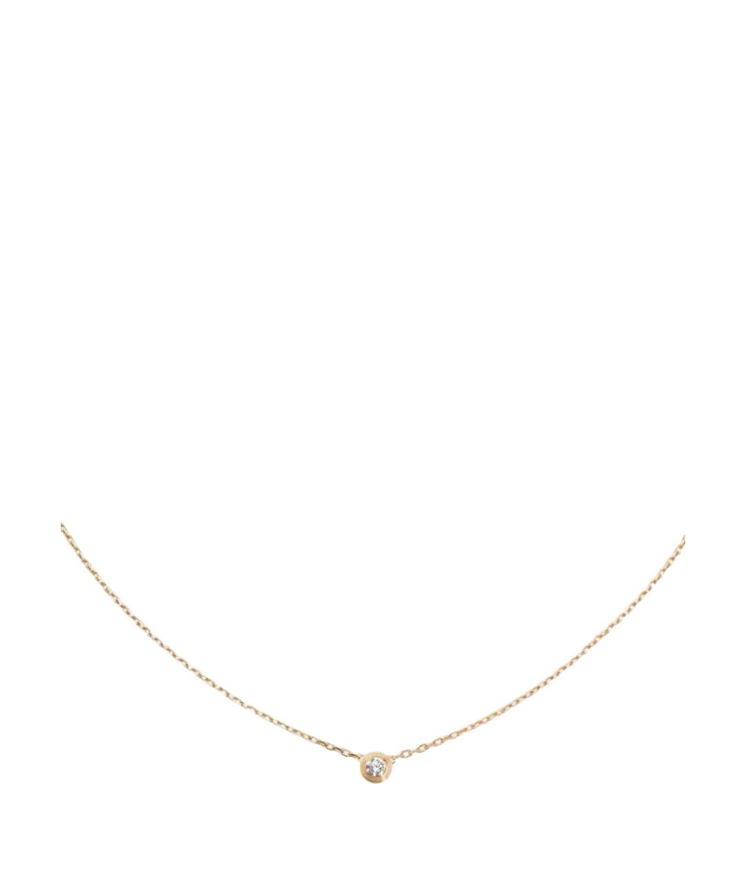 CARTIER Золотое колье из желтого золота, фото 1