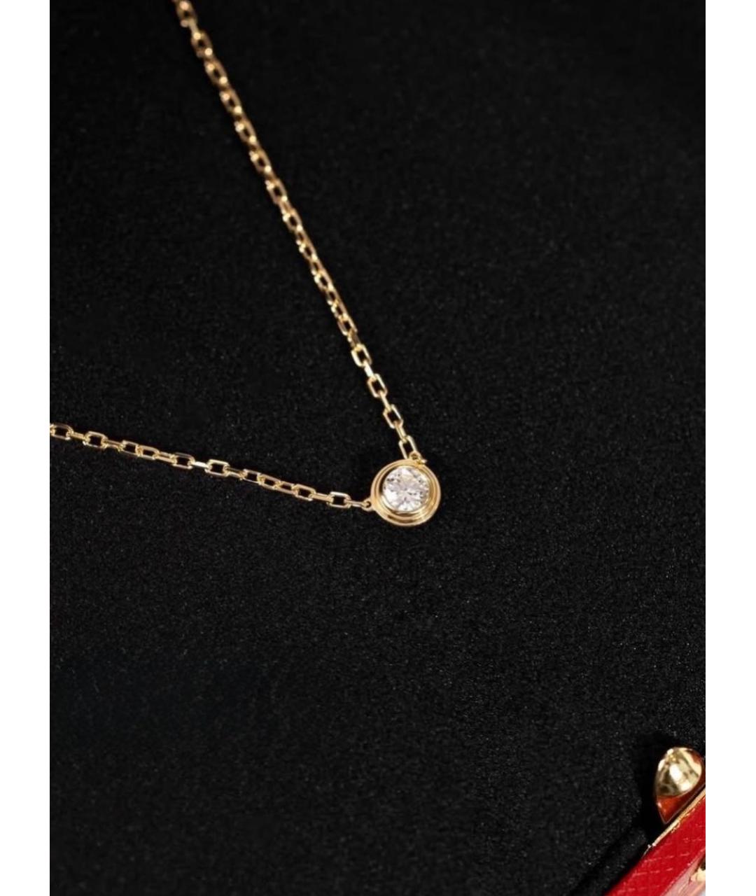 CARTIER Золотое колье из желтого золота, фото 2