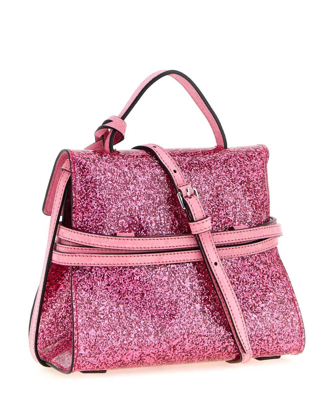MOSCHINO Розовая сумка тоут, фото 2