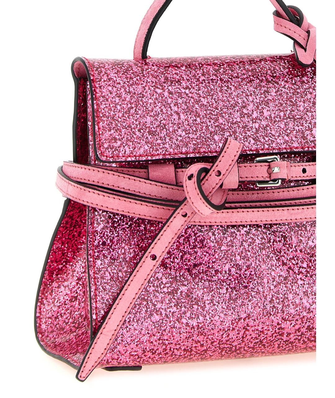 MOSCHINO Розовая сумка тоут, фото 3