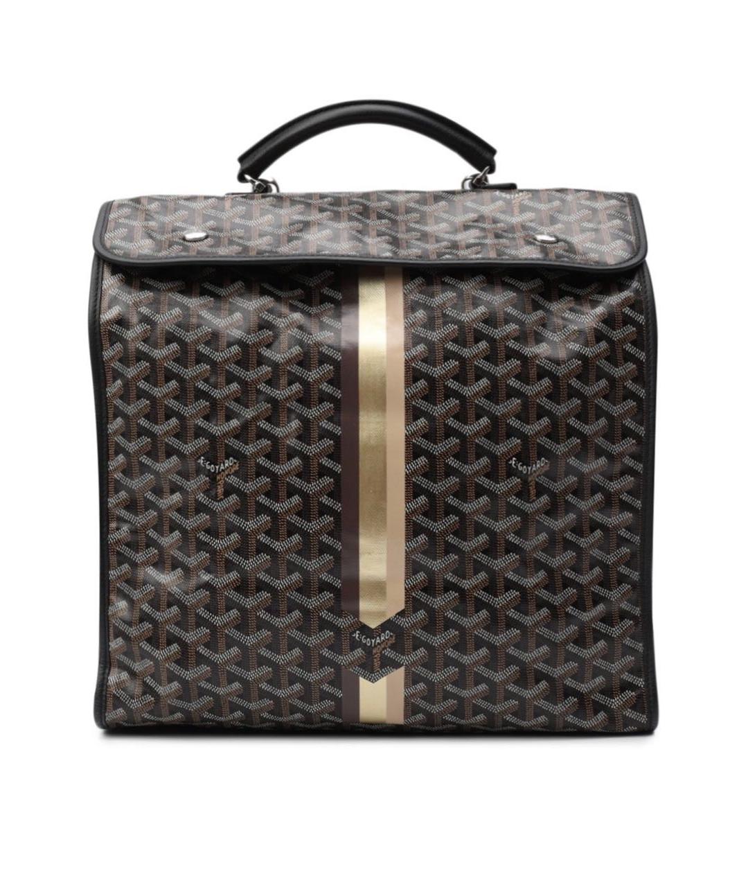 GOYARD Черный канва рюкзак, фото 6