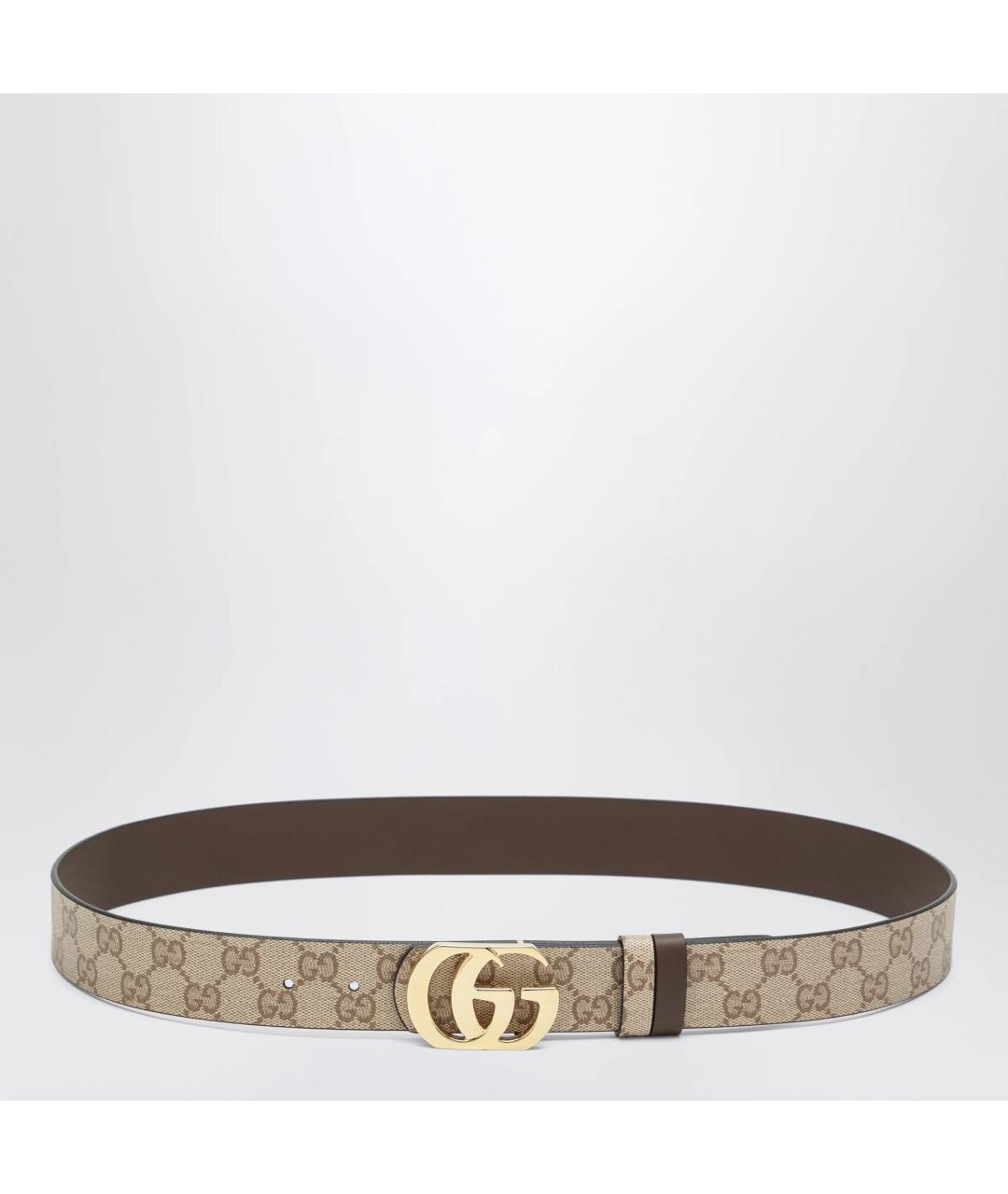 GUCCI Бежевый ремень, фото 3
