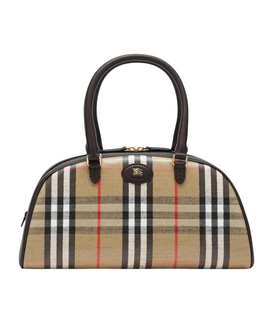 BURBERRY Бежевая канва сумка тоут, фото 1
