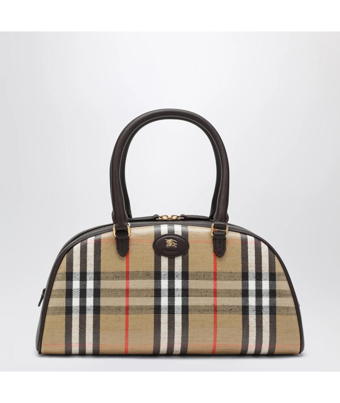 BURBERRY Бежевая канва сумка тоут, фото 3
