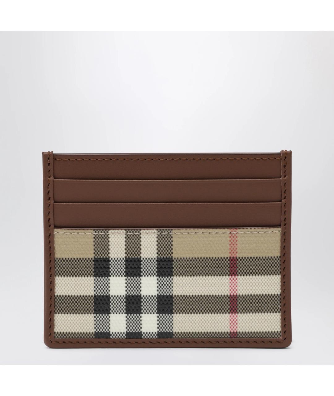 BURBERRY Бежевый кардхолдер, фото 2