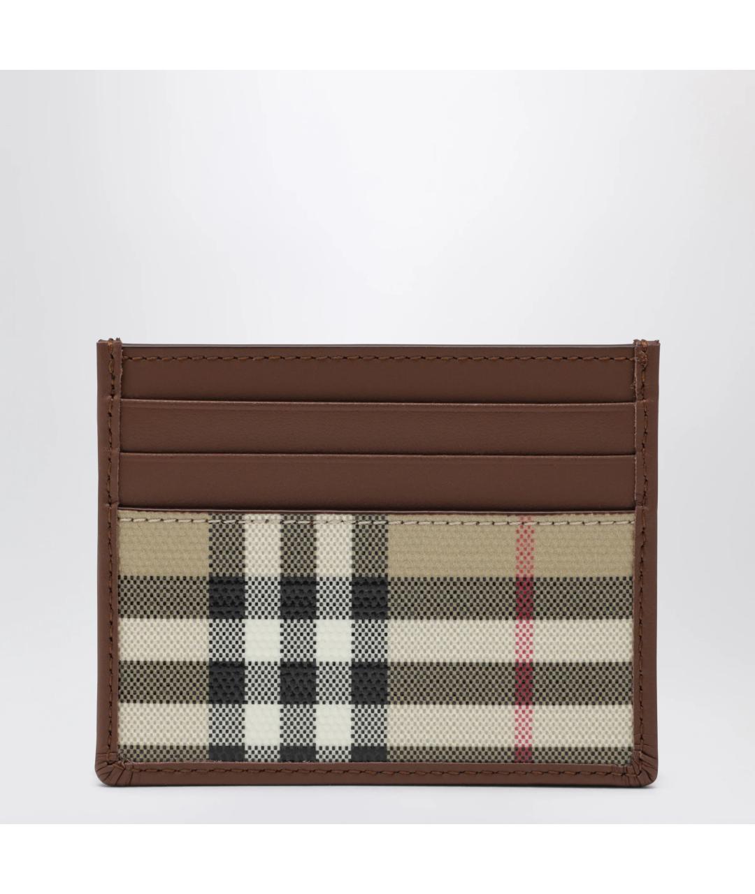 BURBERRY Бежевый кардхолдер, фото 3