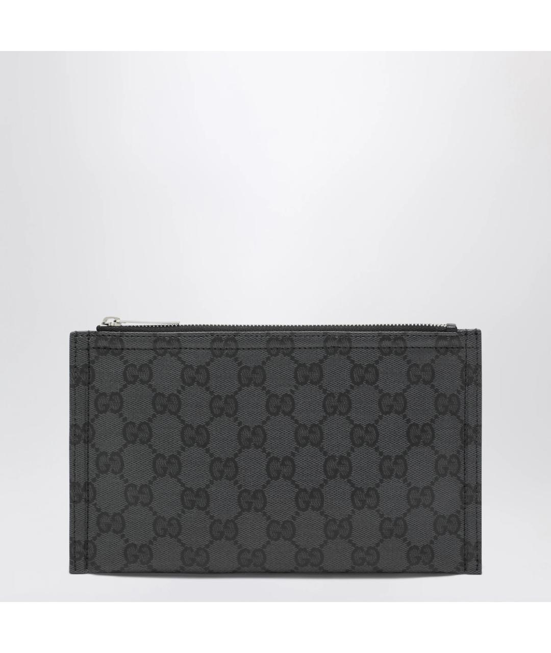 GUCCI Черная канва папка для документов, фото 3