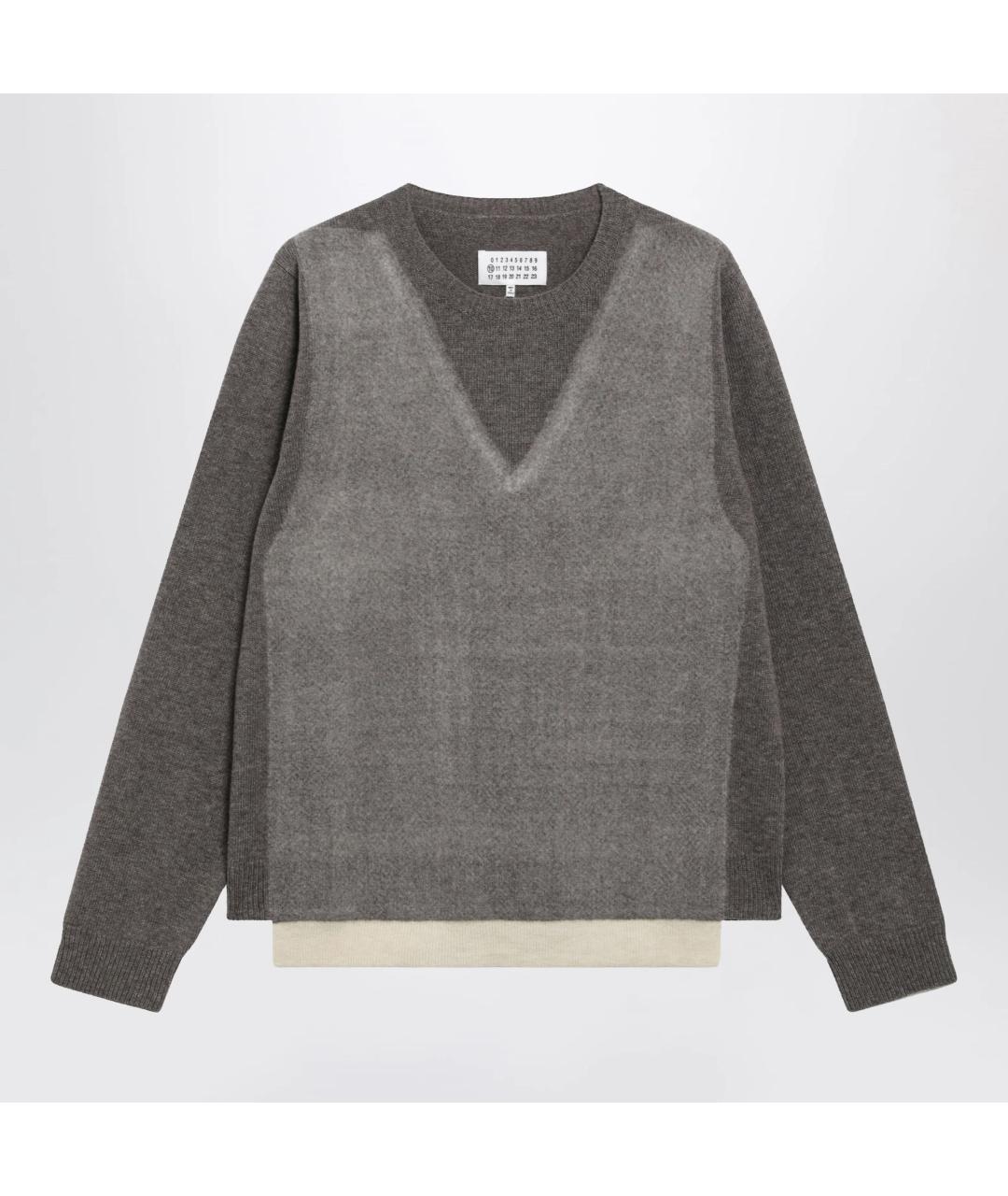 MAISON MARGIELA Мульти шерстяной джемпер / свитер, фото 3