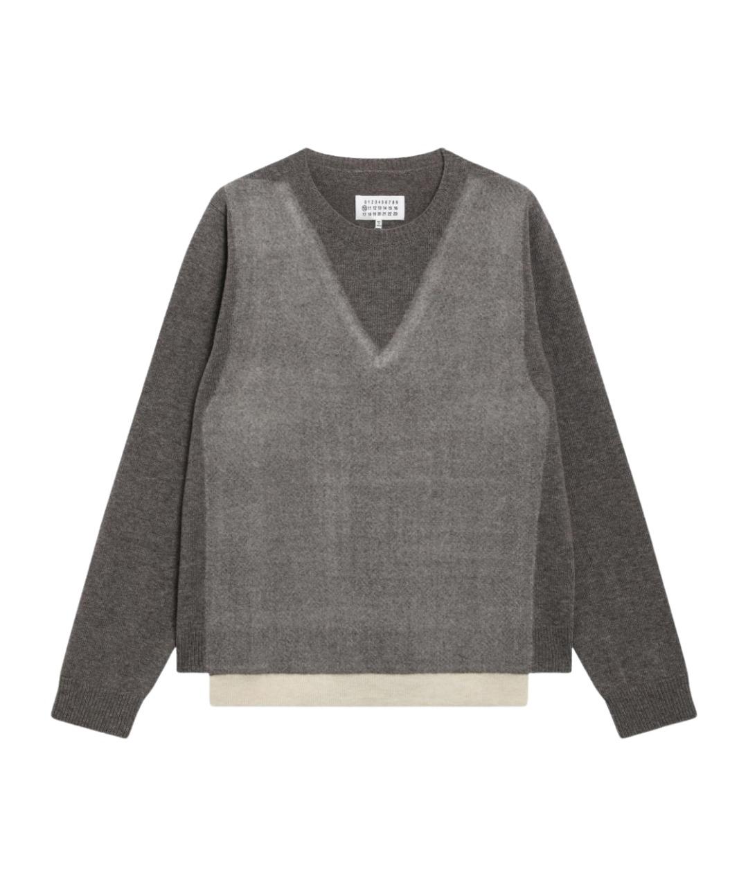 MAISON MARGIELA Мульти шерстяной джемпер / свитер, фото 1