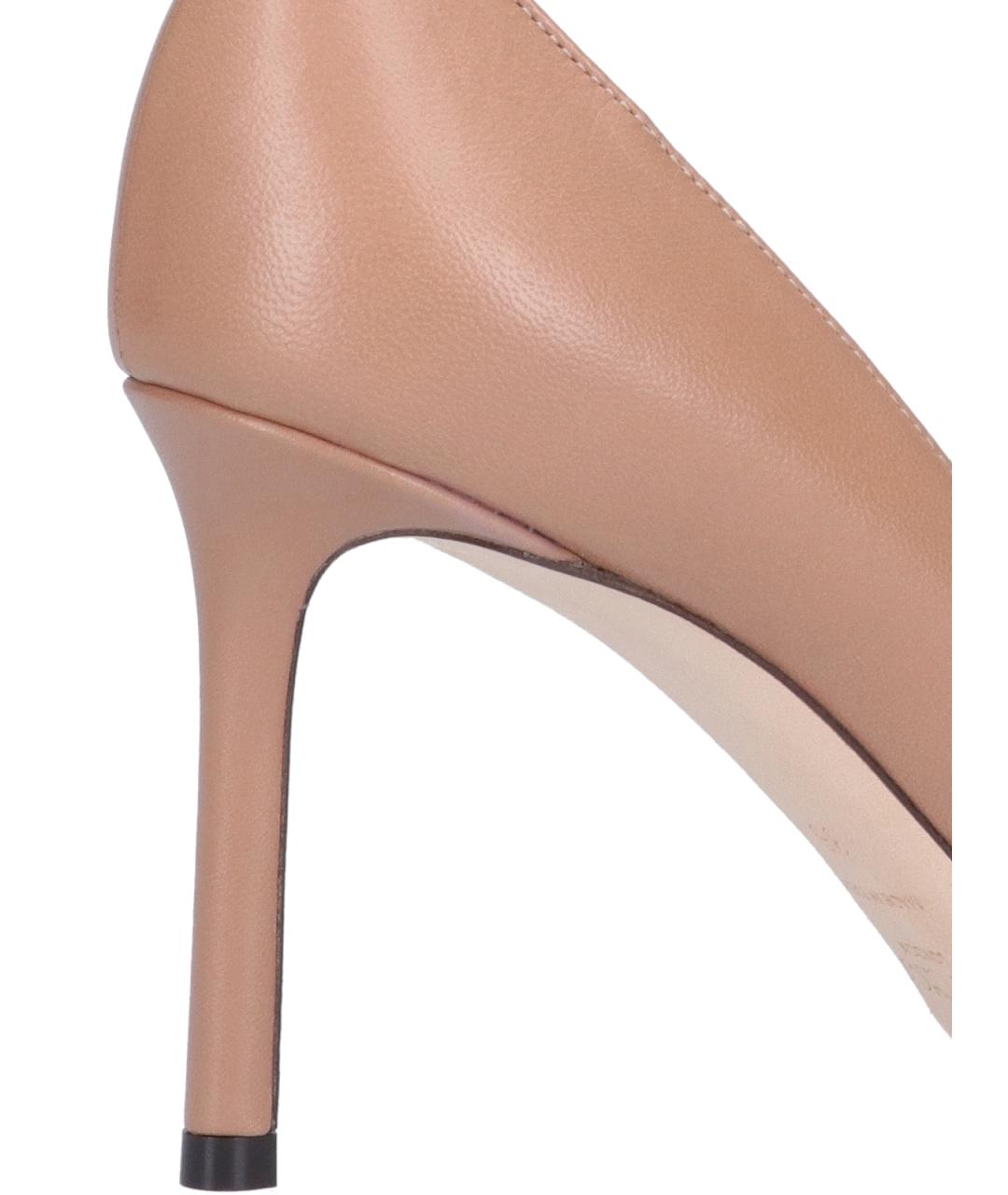 JIMMY CHOO Розовые кожаные туфли, фото 4