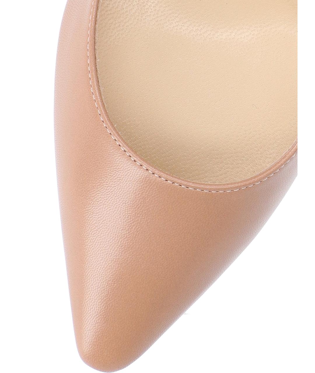 JIMMY CHOO Розовые кожаные туфли, фото 5