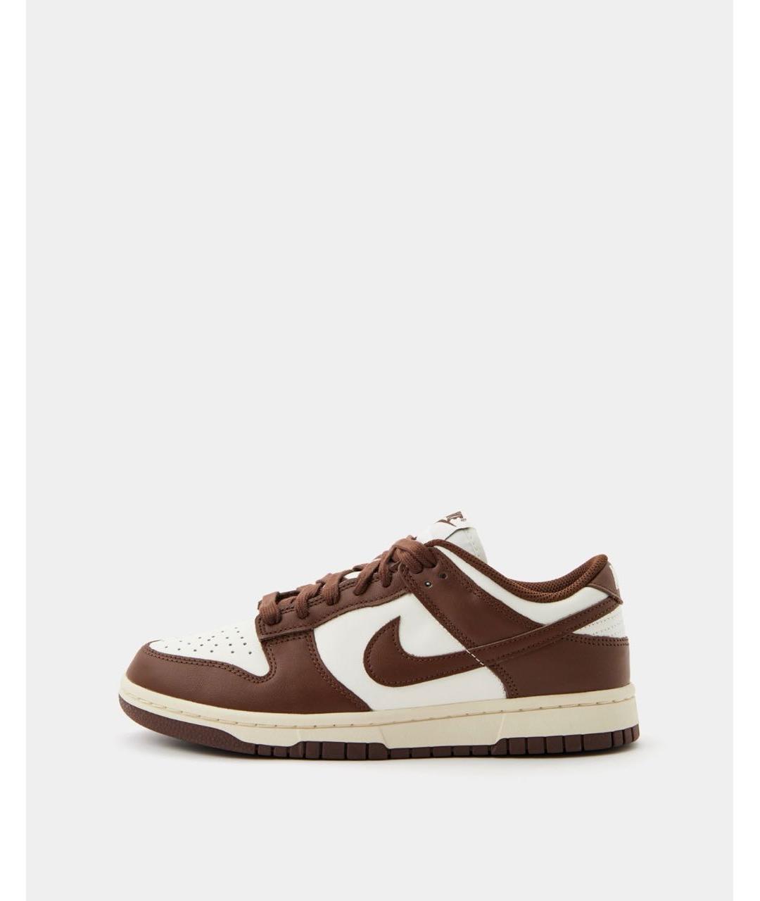 NIKE Коричневые кеды из искусственной кожи, фото 9
