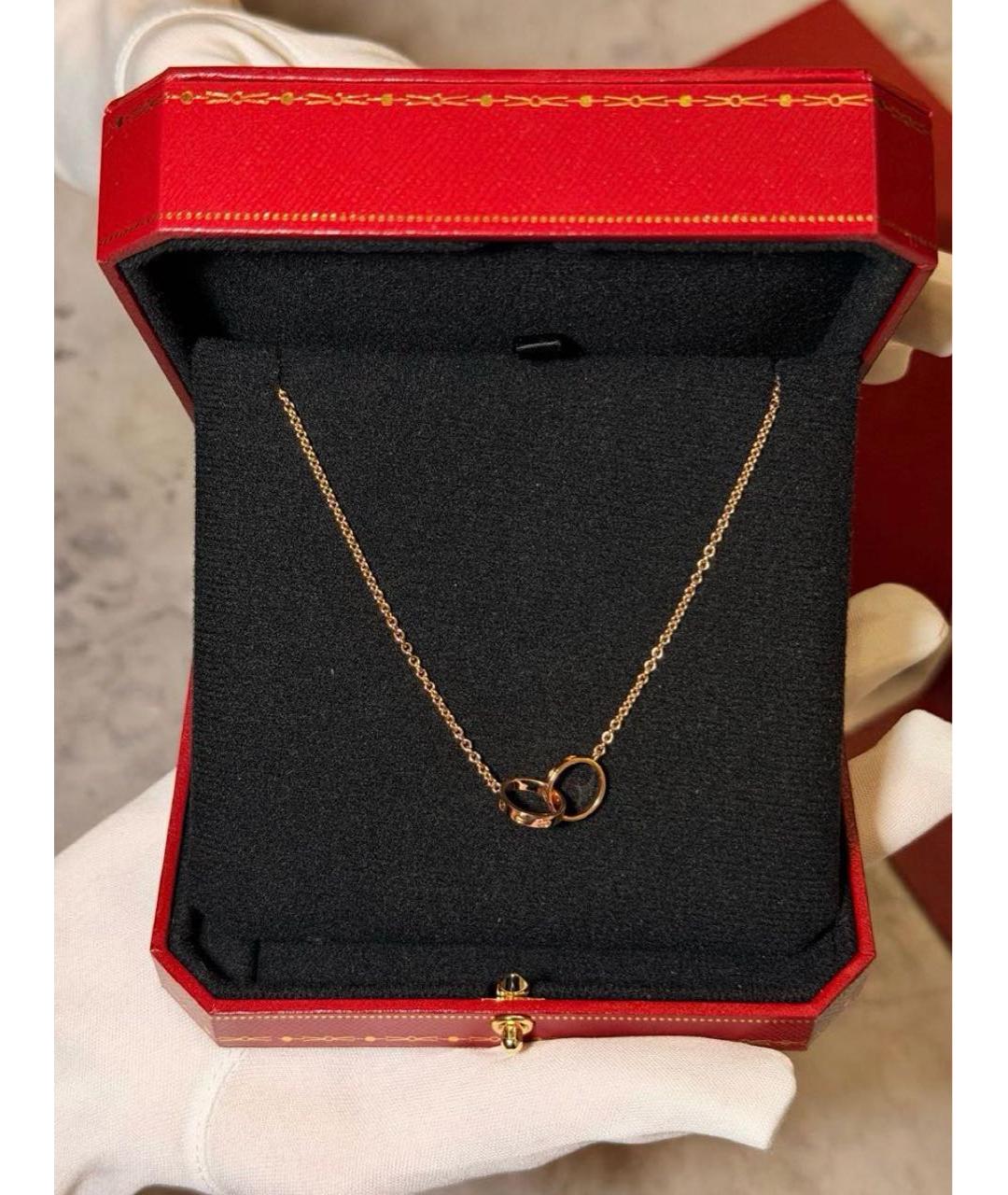 CARTIER Розовая подвеска из розового золота, фото 2