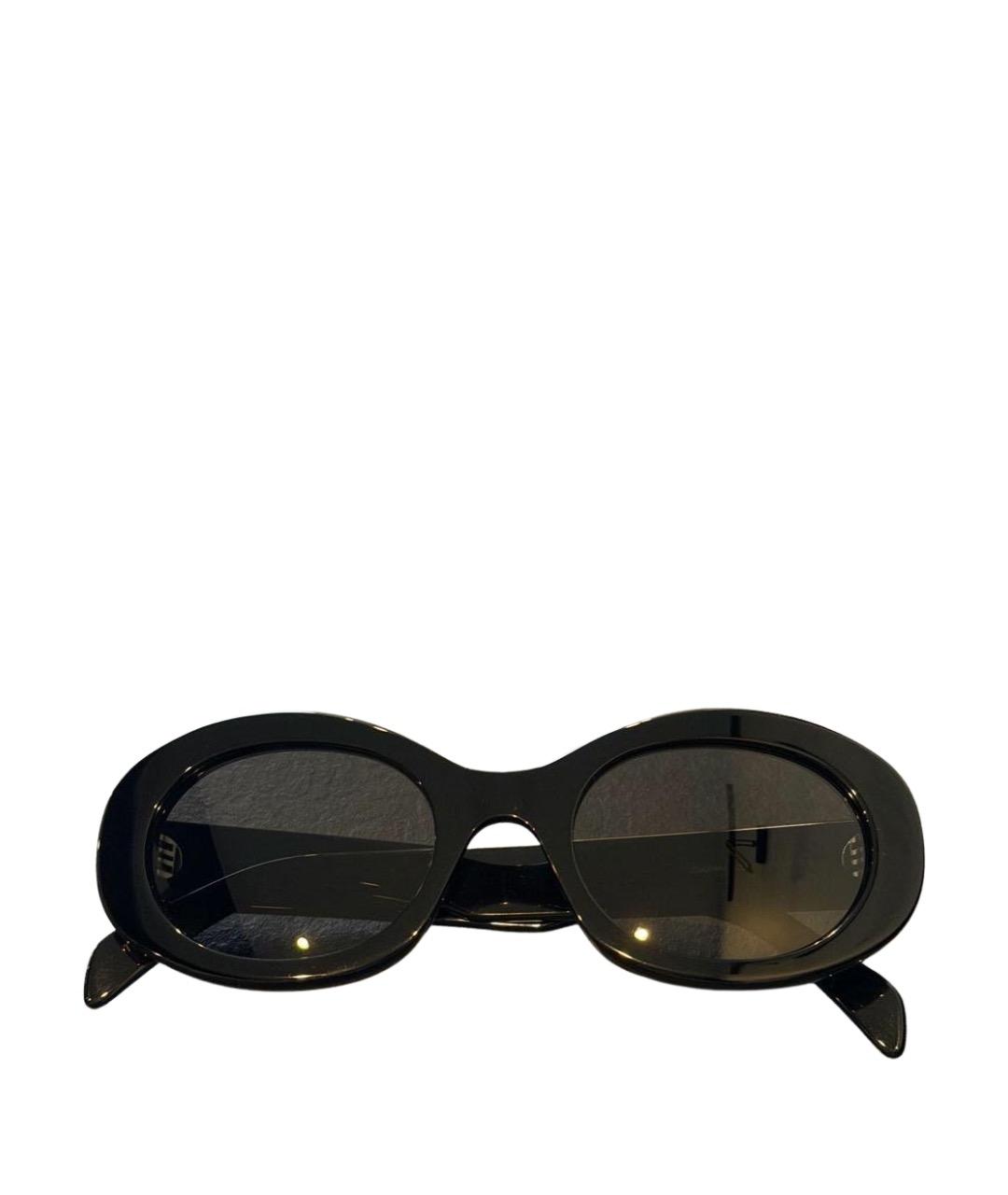 CELINE Черные пластиковые солнцезащитные очки, фото 1
