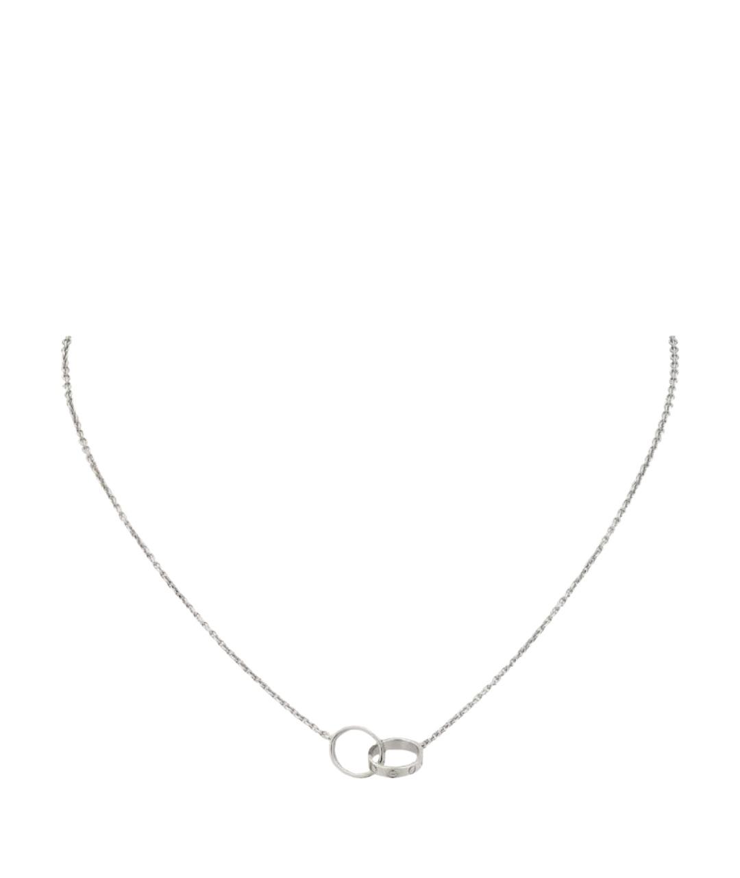 CARTIER Серебряная подвеска из белого золота, фото 1