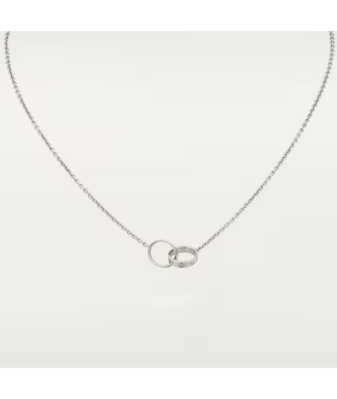 CARTIER Серебряная подвеска из белого золота, фото 3