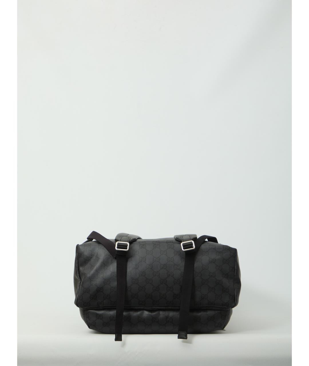 GUCCI Черный канва рюкзак, фото 3