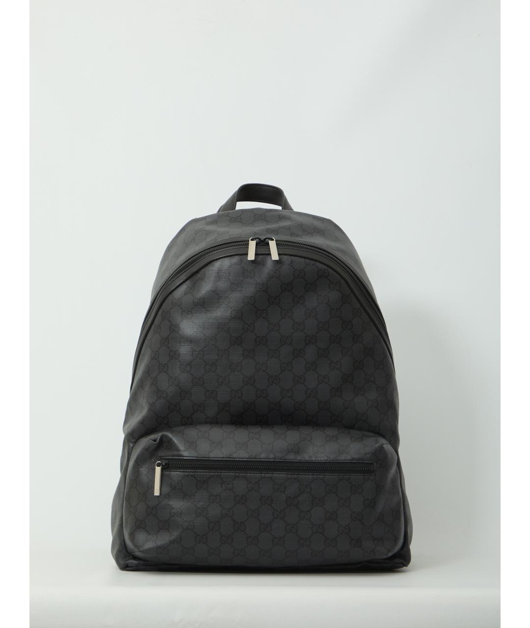 GUCCI Черный канва рюкзак, фото 5