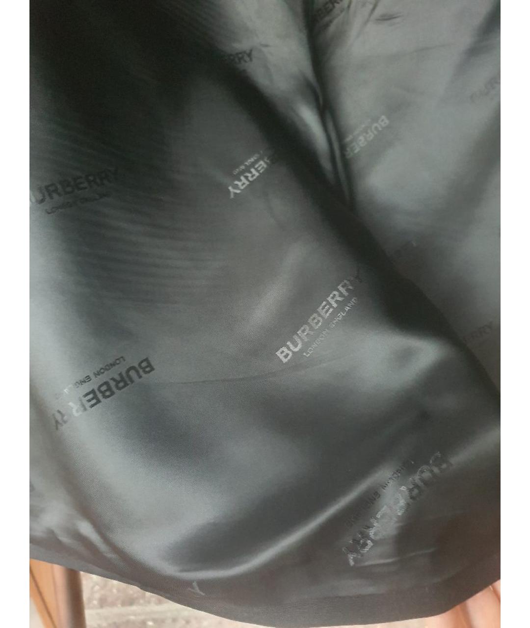 BURBERRY Черные шорты, фото 6