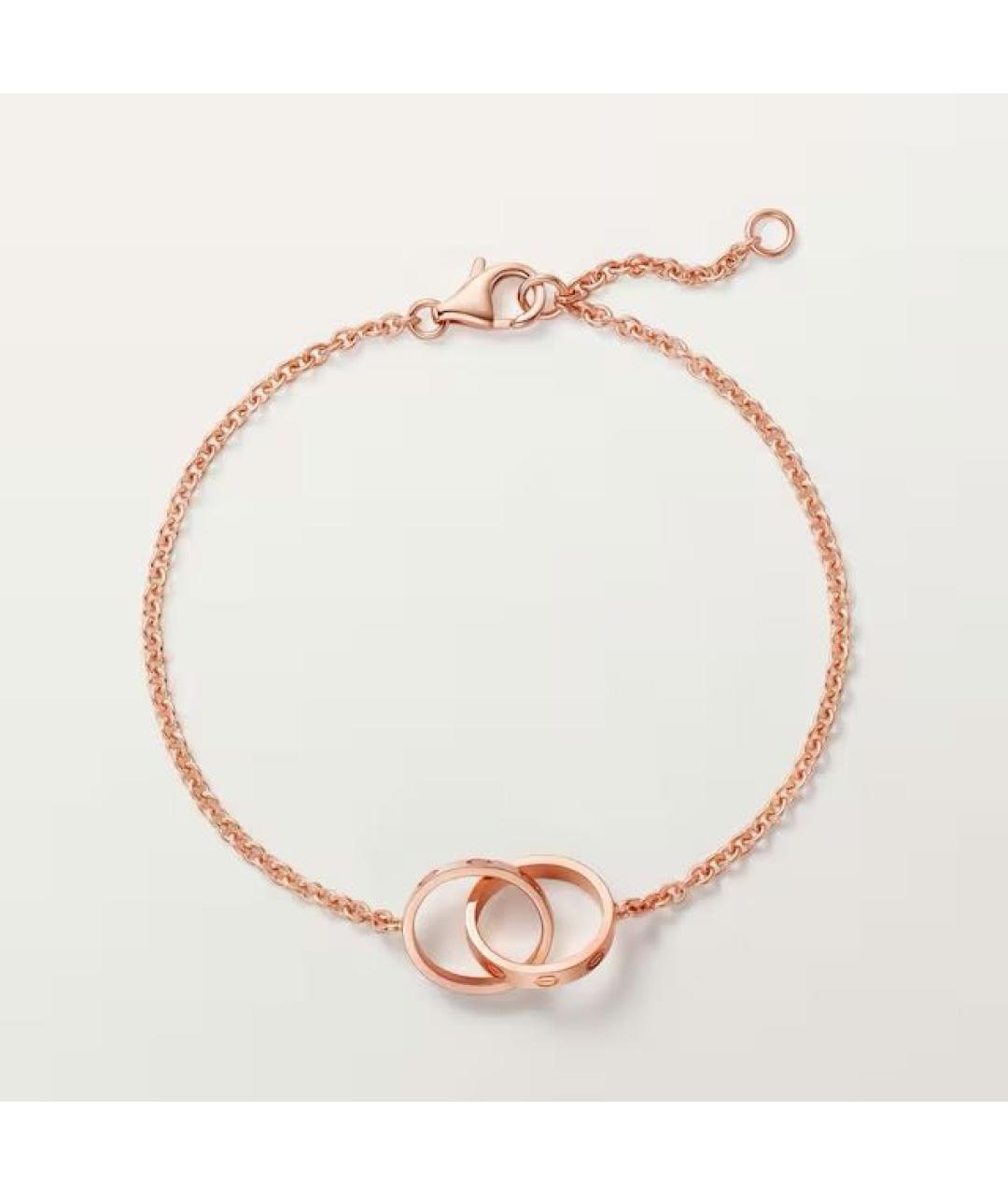 CARTIER Розовый браслет из розового золота, фото 3