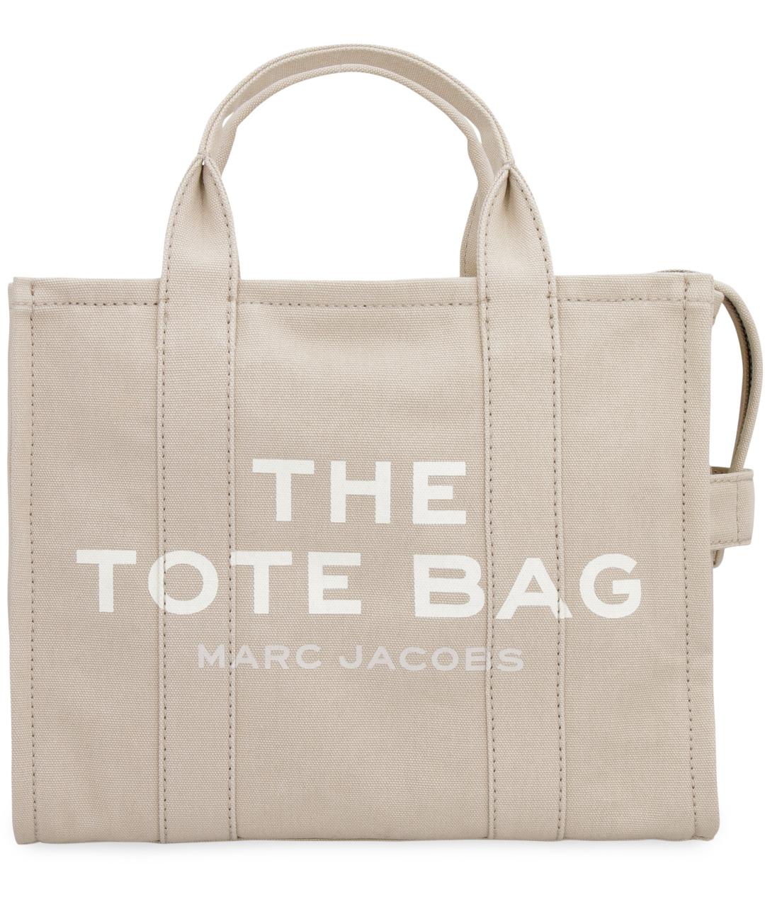 MARC JACOBS Бежевая хлопковая сумка тоут, фото 1
