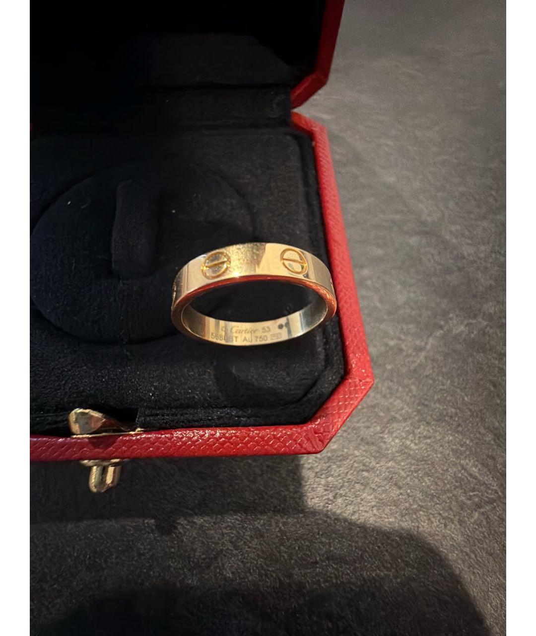 CARTIER Золотое кольцо из желтого золота, фото 4