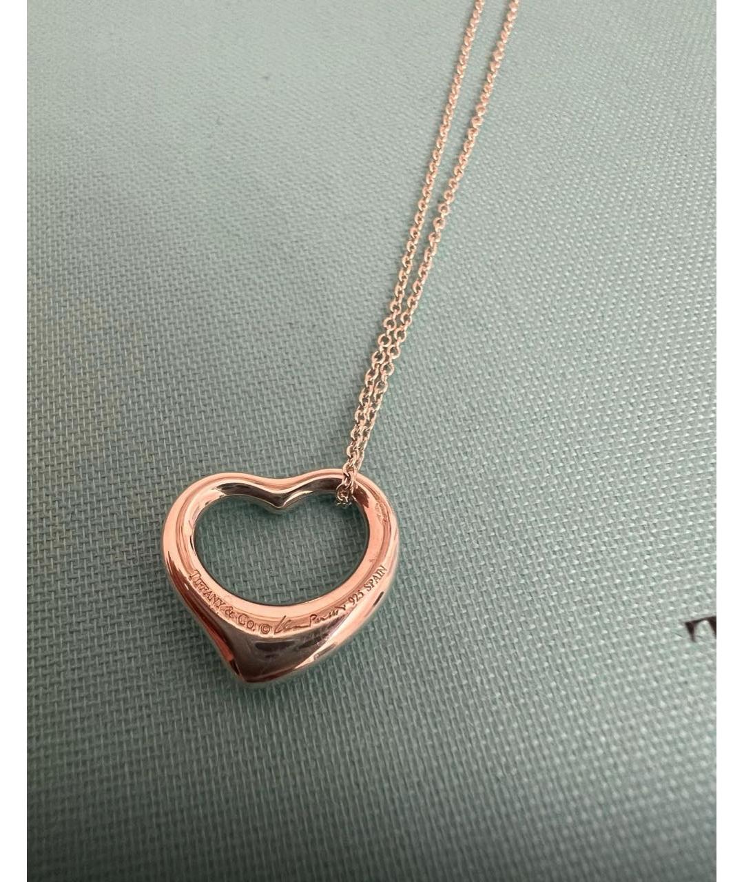 TIFFANY&CO Белое серебряное колье, фото 4