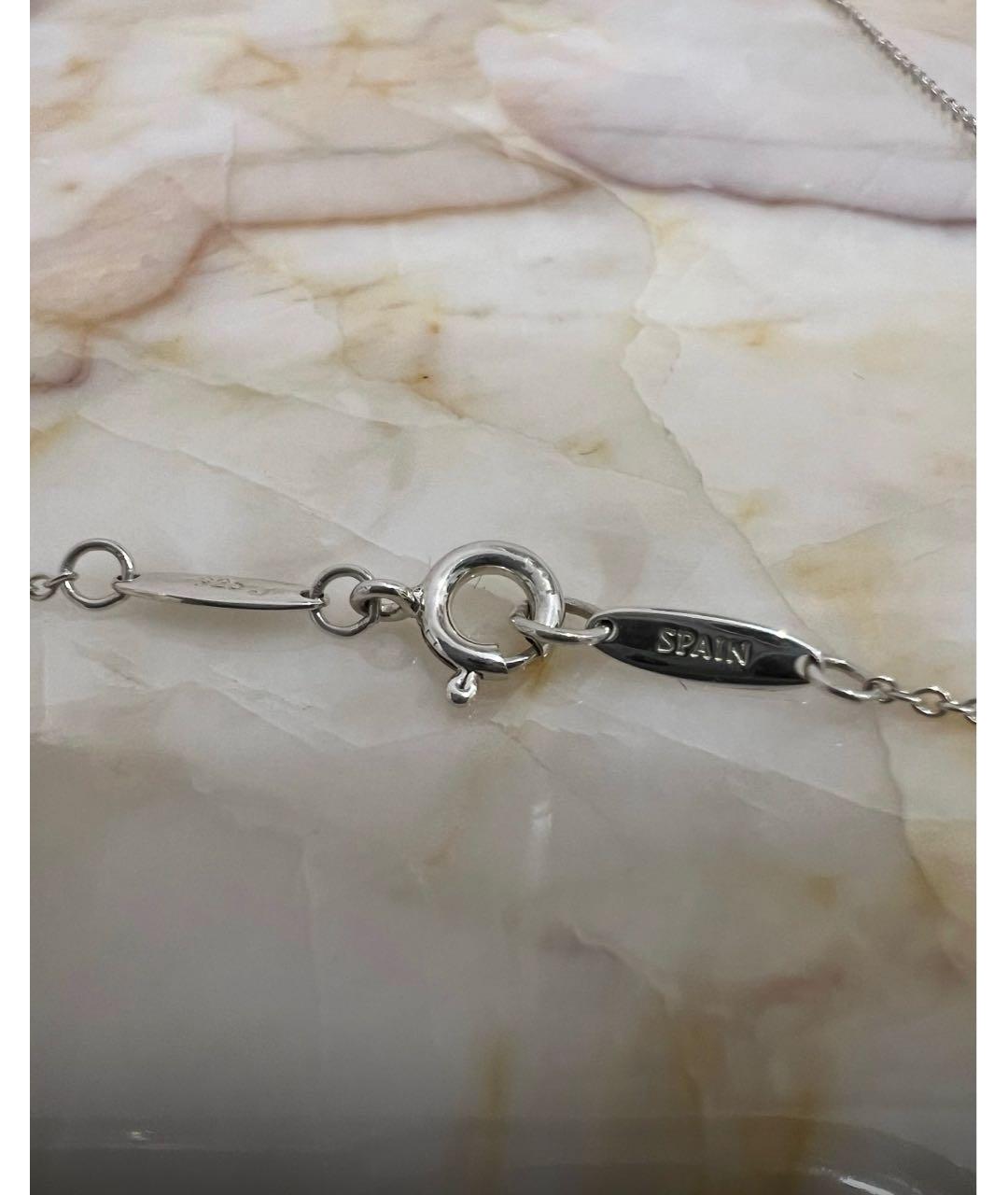 TIFFANY&CO Белое серебряное колье, фото 5