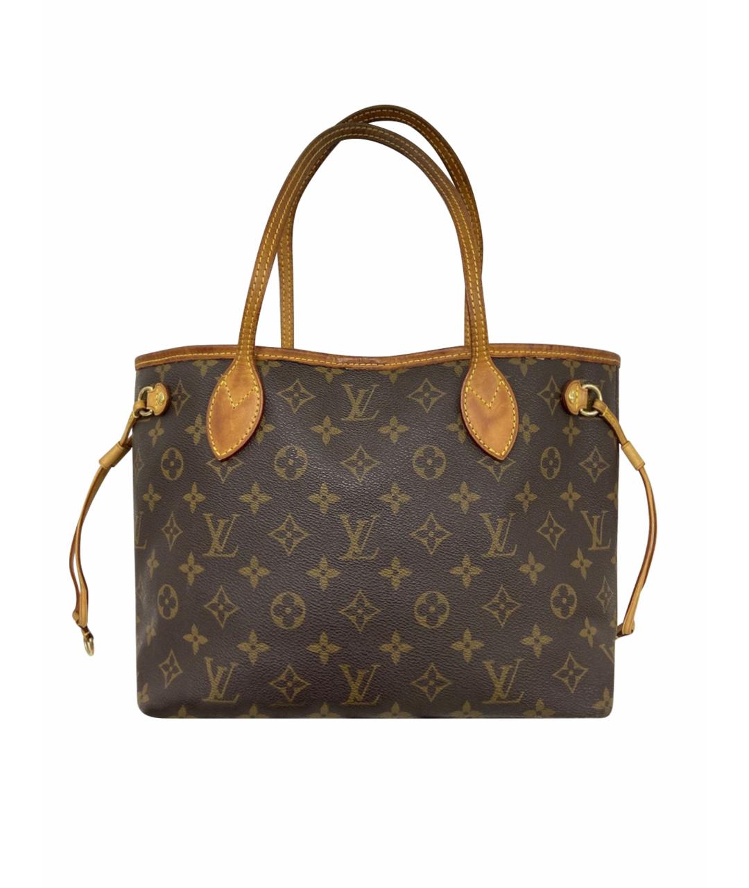 LOUIS VUITTON Коричневая канва сумка тоут, фото 1
