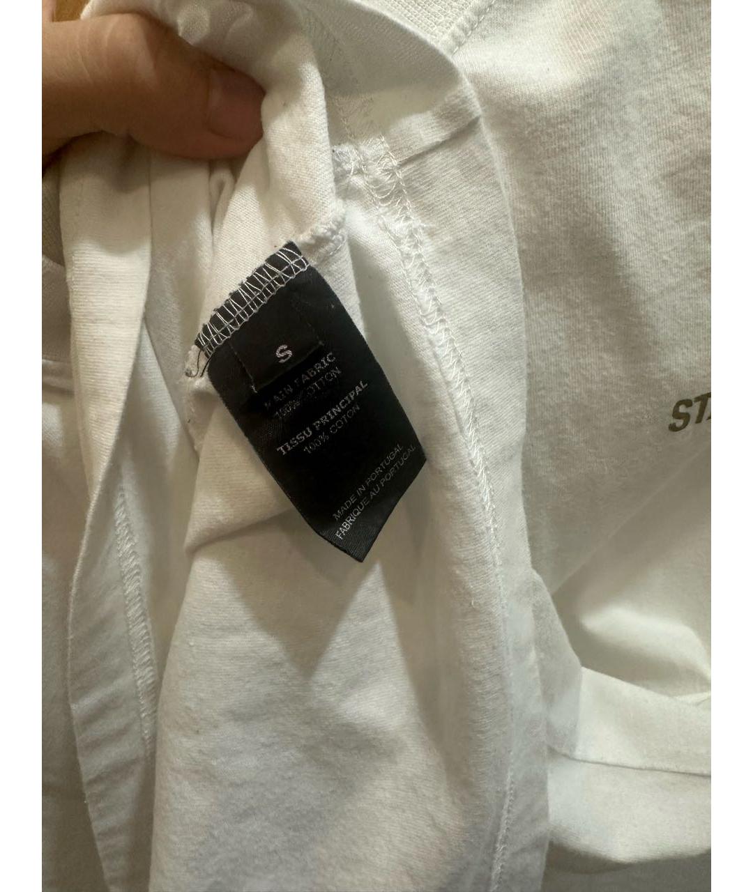 VETEMENTS Белая хлопковая футболка, фото 5